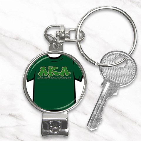 AKA Graffiti07 Nail Clippers Key Chain from ArtsNow.com Front