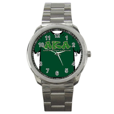 AKA Graffiti07 Sport Metal Watch from ArtsNow.com Front