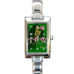 AKA Glam BNO Rectangular Italian Charm Watch