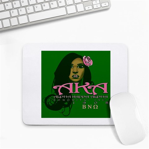 AKA Glam BNO Small Mousepad from ArtsNow.com Front