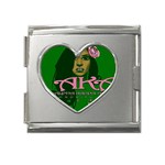 AKA Glam BNO Mega Link Heart Italian Charm (18mm)