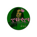 AKA Glam BNO Rubber Round Coaster (4 pack)