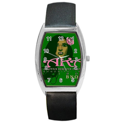 AKA Glam BNO Barrel Style Metal Watch from ArtsNow.com Front
