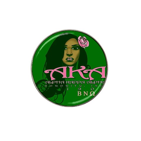 AKA Glam BNO Hat Clip Ball Marker (10 pack) from ArtsNow.com Front