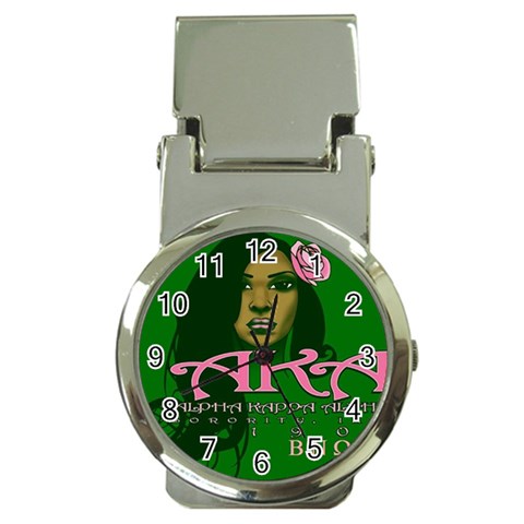 AKA Glam BNO Money Clip Watch from ArtsNow.com Front