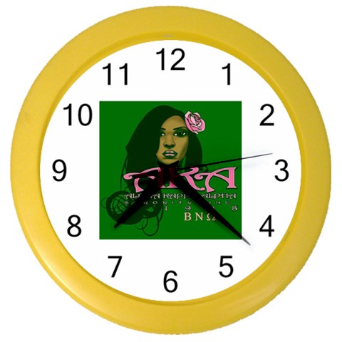 AKA Glam BNO Color Wall Clock from ArtsNow.com Front