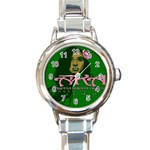 AKA Glam Round Italian Charm Watch