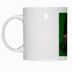 AKA Glam White Mug from ArtsNow.com Left