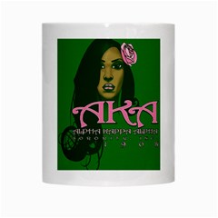 AKA Glam White Mug from ArtsNow.com Center
