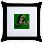 AKA Glam Throw Pillow Case (Black)