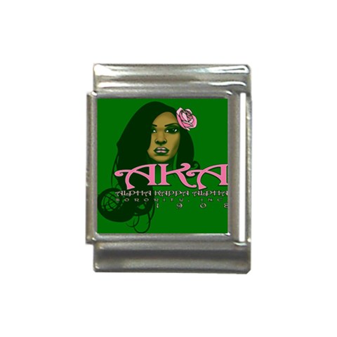 AKA Glam Italian Charm (13mm) from ArtsNow.com Front