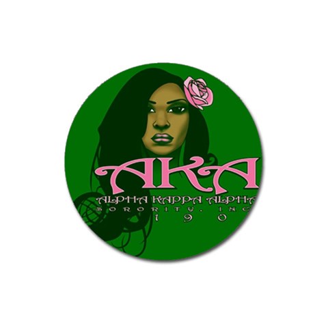 AKA Glam Magnet 3  (Round) from ArtsNow.com Front