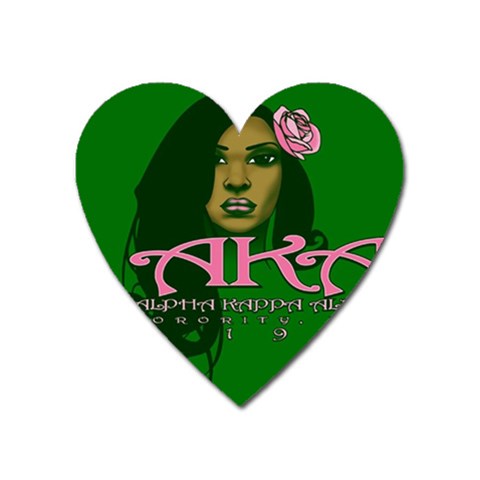 AKA Glam Magnet (Heart) from ArtsNow.com Front