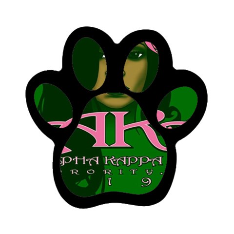 AKA Glam Magnet (Paw Print) from ArtsNow.com Front