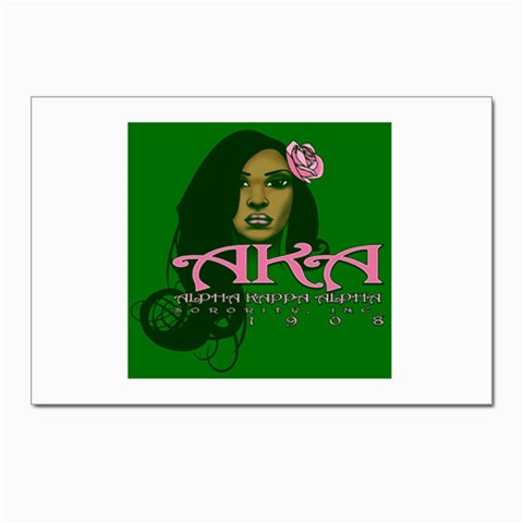 AKA Glam Postcards 5  x 7  (Pkg of 10) from ArtsNow.com Front