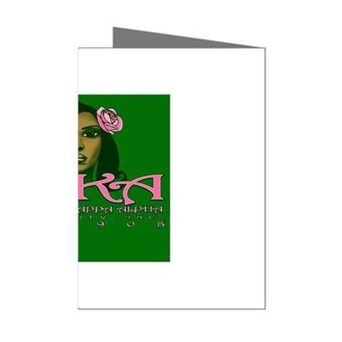 AKA Glam Mini Greeting Cards (Pkg of 8) from ArtsNow.com Left