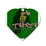 AKA Glam Dog Tag Heart (Two Sides)