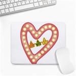 AKAesp-pink_no_namet Small Mousepad