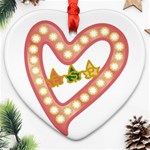 AKAesp-pink_no_namet Ornament (Heart)