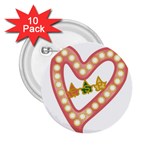 AKAesp-pink_no_namet 2.25  Button (10 pack)