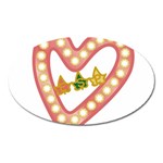 AKAesp-pink_no_namet Magnet (Oval)