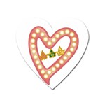 AKAesp-pink_no_namet Magnet (Heart)