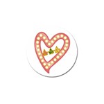AKAesp-pink_no_namet Golf Ball Marker (4 pack)