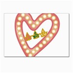 AKAesp-pink_no_namet Postcards 5  x 7  (Pkg of 10)