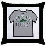 AKAAthletic Throw Pillow Case (Black)
