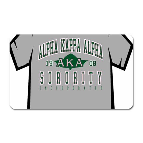 AKAAthletic Magnet (Rectangular) from ArtsNow.com Front