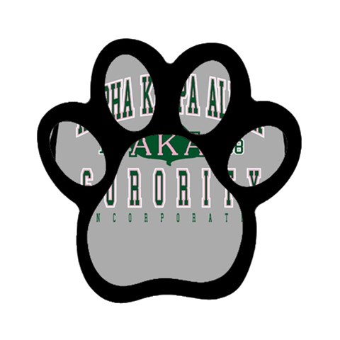 AKAAthletic Magnet (Paw Print) from ArtsNow.com Front