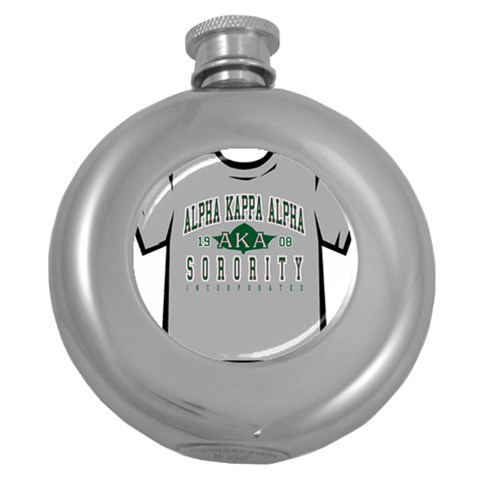 AKAAthletic Hip Flask (5 oz) from ArtsNow.com Front