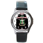 AKA_Vest Round Metal Watch