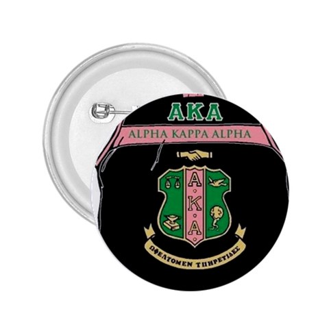 AKA_Vest 2.25  Button from ArtsNow.com Front
