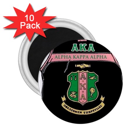 AKA_Vest 2.25  Magnet (10 pack) from ArtsNow.com Front