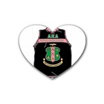 AKA_Vest Rubber Coaster (Heart)