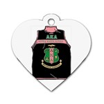 AKA_Vest Dog Tag Heart (Two Sides)