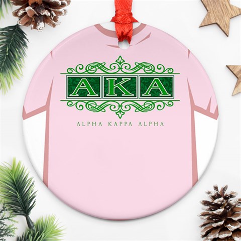 aka_halograph Ornament (Round) from ArtsNow.com Front