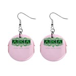 aka_halograph 1  Button Earrings