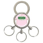 aka_halograph 3-Ring Key Chain