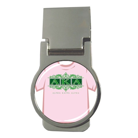 aka_halograph Money Clip (Round) from ArtsNow.com Front