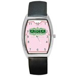 aka_halograph Barrel Style Metal Watch