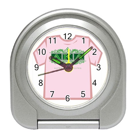 aka_halograph Travel Alarm Clock from ArtsNow.com Front