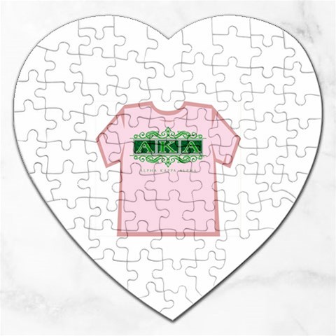 aka_halograph Jigsaw Puzzle (Heart) from ArtsNow.com Front