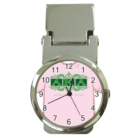 aka_halograph Money Clip Watch from ArtsNow.com Front