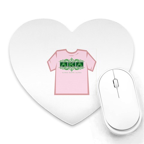 aka_halograph Mousepad (Heart) from ArtsNow.com Front