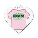 aka_halograph Dog Tag Heart (Two Sides)