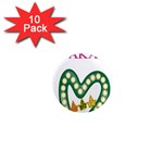 aka_chaise_border2 1  Mini Magnet (10 pack) 