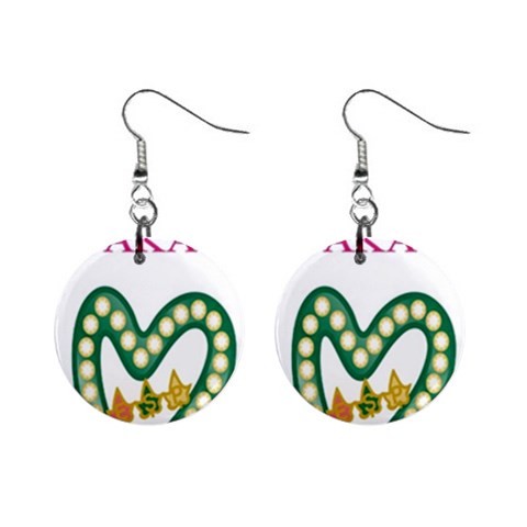 aka_chaise_border2 1  Button Earrings from ArtsNow.com Front