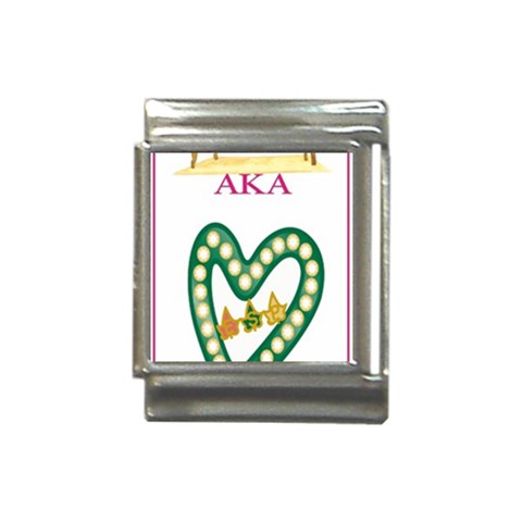 aka_chaise_border2 Italian Charm (13mm) from ArtsNow.com Front